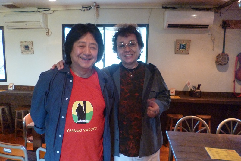浜松からテリー中本さんがライブを聴きに来てくださいました。